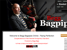 begg bagpipes